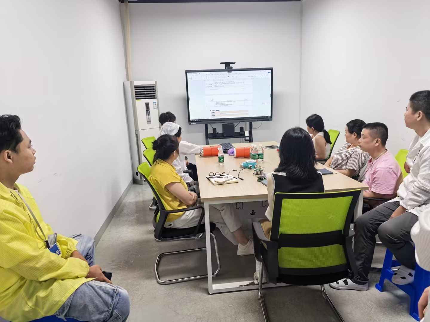 安帕爾公司重視一線員工技能提升----舉辦產(chǎn)品知識專項培訓(xùn)